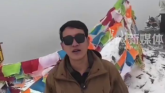 4月13日报道 “青春没有售价，一路挖到拉萨！” 31岁#安徽小伙开挖掘机去西藏 ，全程约4000公