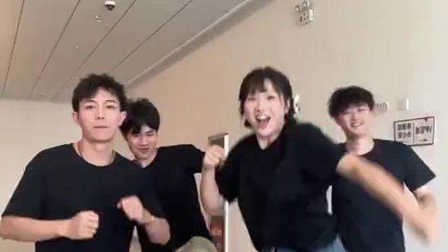 賽前熱身完畢??！#宇晨馬可 #紫宸木蘭 #明凱 #豬豬小悠