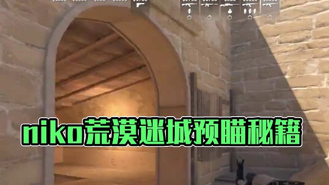 niko預(yù)瞄教學(xué)之荒漠迷城拱門#csgo #cs2 #馬西西 #niko