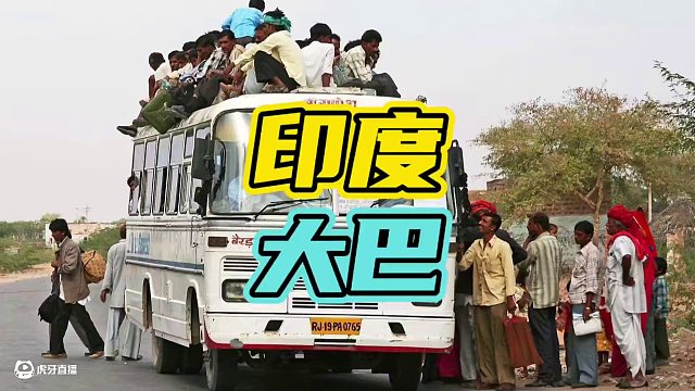 印度的大巴到底有多瘋狂！#印度大巴 #開車 #車技