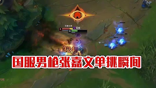 國服第一男槍，戰(zhàn)績可查 #張嘉文 #男槍 #lol