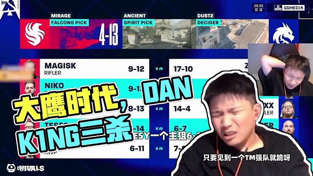大鷹精時代它真的來了！ #DANK1NG #monesy #niko #cs2