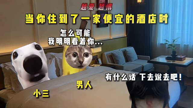 當(dāng)你住到了一家很便宜的酒店時(shí)，不小心卷入一場(chǎng)。。。。