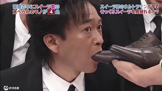 仿真甜品，真假難辨，藝人們?nèi)孔彀蛧L