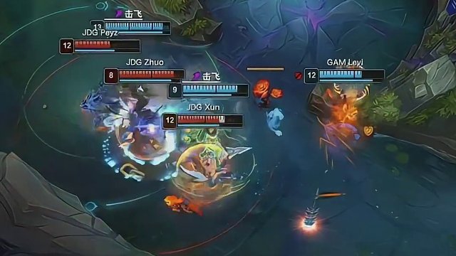 Levi奇亞娜“一團(tuán)兩大 青春爆炸”，GAM二比零戰(zhàn)勝JDG #JDG對(duì)戰(zhàn)GAM  #2025ASI