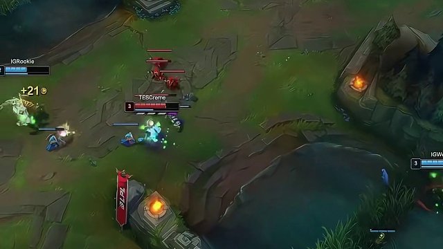 wei趙信自信閃現(xiàn)抓掉安妮！