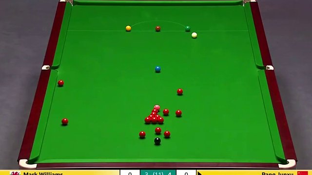 2025斯諾克英國(guó)錦標(biāo)賽；威廉姆斯vs龐俊旭