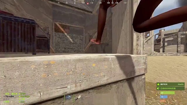 5個小時的開荒成果全沒了... ... #楚河 #rust部落 #rust #聯(lián)機游戲 #steam