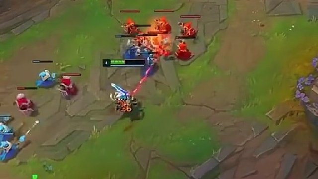 峽谷 鬧鬼了，小兵都有閃現(xiàn)