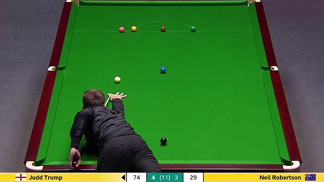 2025英錦賽半決賽！特魯姆普VS羅伯遜，5比3決勝局來(lái)了！