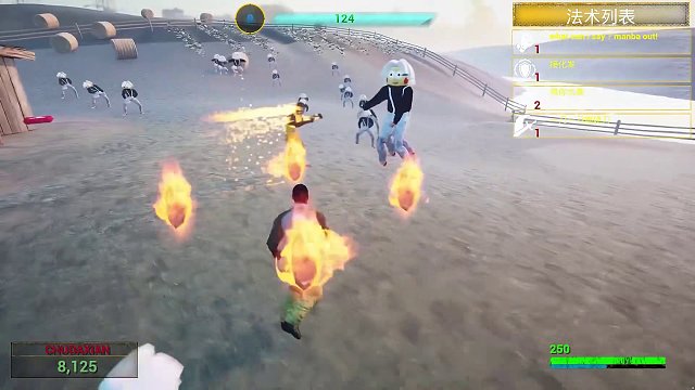 技能全靠吼的游戲，很好很抽象！ #楚河 #你的小坤坤 #搞笑游戲 #steam游戲 #單機游戲