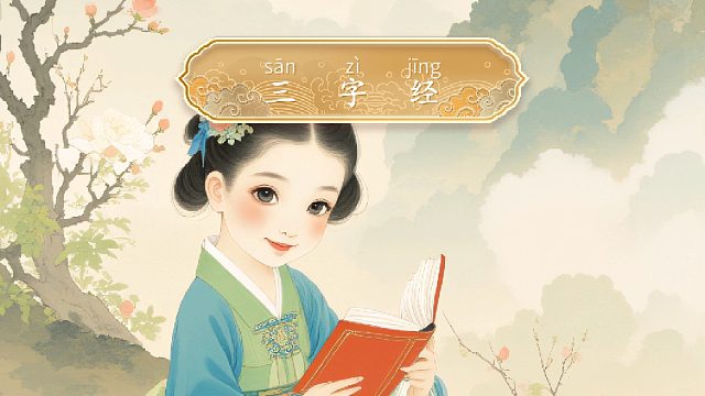 拼音版《三字經(jīng)》·十三