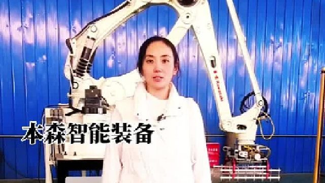 全自動錫粉碼垛機器人機械手