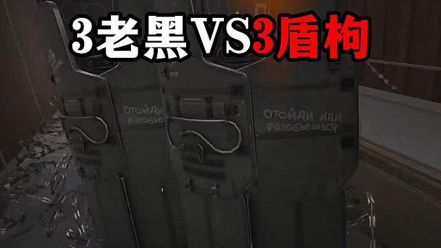 3老黑VS3盾枸