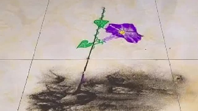 大叔真是高人！隨便掃一掃便是山水畫，過于逼真！