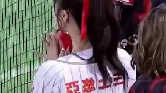 實(shí)拍臺灣棒球拉拉隊(duì)員