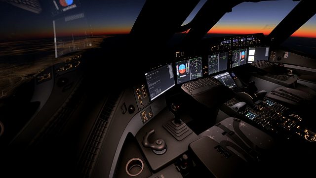 國航空客A350：喀什飛阿布扎比巡航到降落