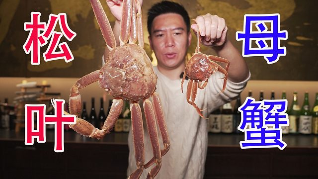 第一次吃松葉蟹母蟹，你們吃過嗎，10秒炫了388