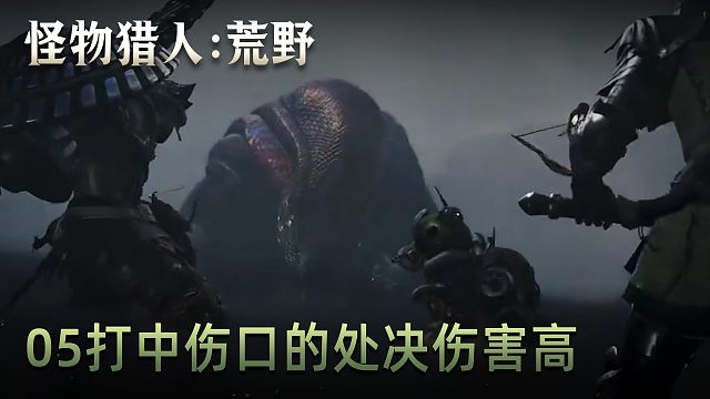 董小颯《怪物獵人：荒野》實(shí)況第五集：打中傷口的處決傷害高
