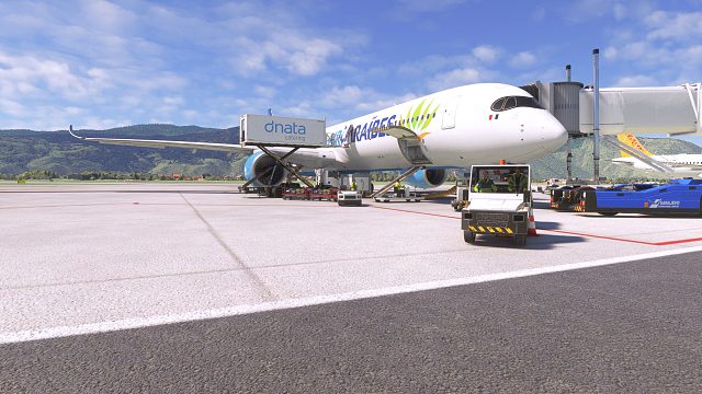 空客A350-1000薩拉熱窩國際機場冷倉到巡航