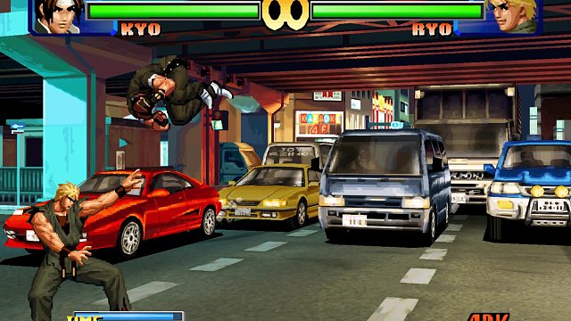 DC 拳皇98 寬屏模式 KOF98 flycast 模擬器 簡單把玩