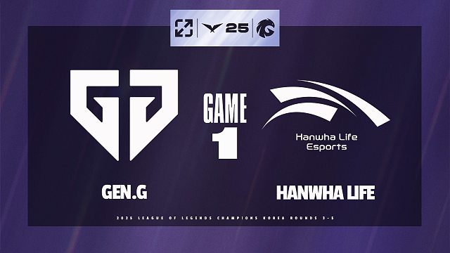 [LCK]【GEN vs HLE】第一局速看丨2025LCK第三輪丨20250723