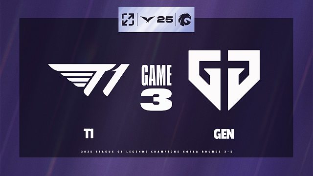 [LCK]【T1 vs GEN】第三局速看丨2025LCK第三輪丨20250725