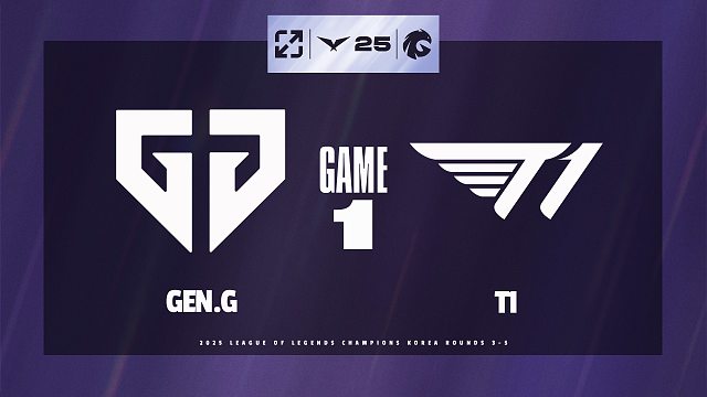 [LCK]【GEN vs T1】第一局速看丨2025LCK第四輪丨20250807