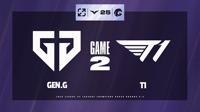[LCK]【GEN vs T1】第二局速看丨2025LCK第四輪丨20250807