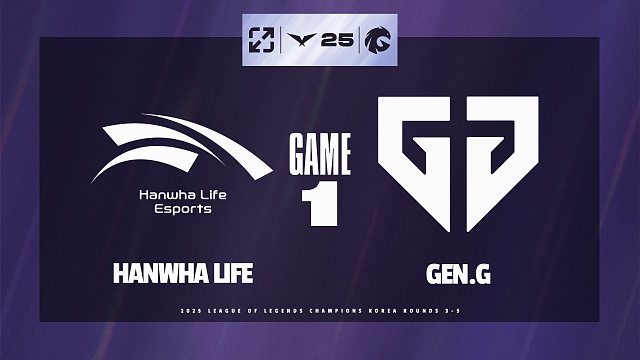[LCK]【HLE vs GEN】第一局速看丨2025LCK第五輪丨20250823