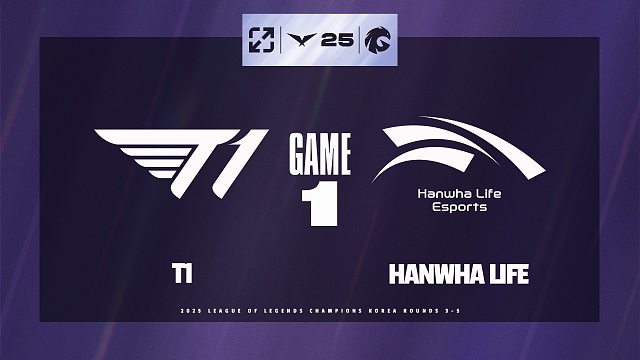 [LCK]【T1 vs HLE】第一局速看丨2025LCK第五輪丨20250827