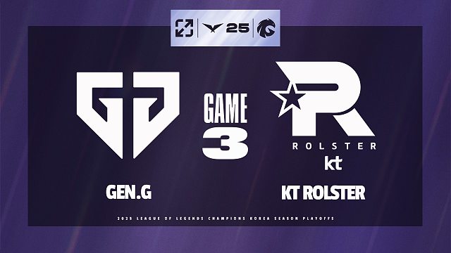 [LCK]【GEN vs KT】第三局速看丨2025LCK季后賽丨20250913