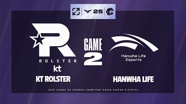 [LCK]【KT vs HLE】第二局速看丨2025LCK季后賽丨20250920