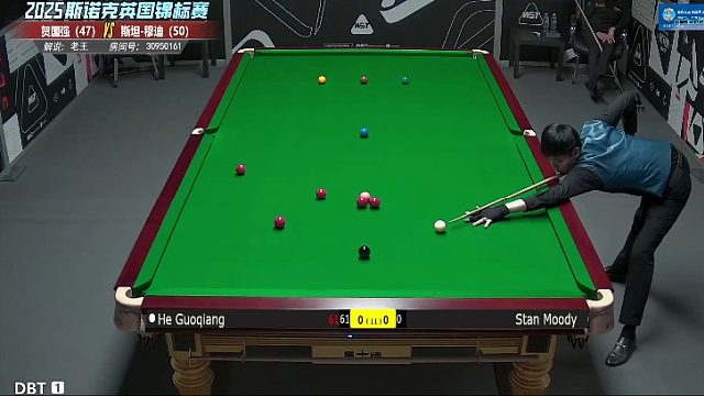 賀國強VS斯坦-穆迪 英錦賽資格賽第三輪  第1局