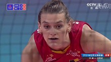 中国女排对战比利时