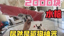 花了2000买的豪华水枪居然成了一个驱狗神器……