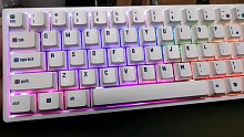 450双模rgb热插拔的SK68白色套件 简单体验分享