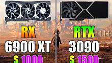 RX 6900XT 16G vs RTX 3090 24G   显卡对比（4K分辨率测试）  108