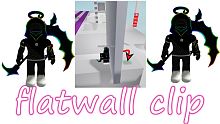 roblox【glitch】Flatwall clip 這次教你如何在ROBLOX裡用兩個方塊穿牆?