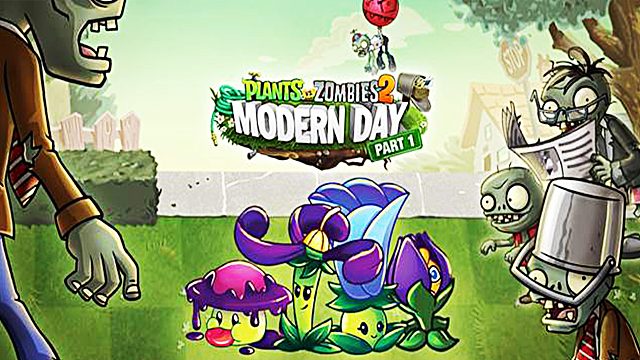 植物大战僵尸2：通关摩登世界星系，真好玩？宝妈趣玩