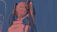 【初音ミク】离别与雨音【COBA x5884x】