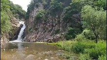 【九仙山】自然大瀑布。