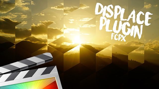 fcpx插件 36组Vlog网红形状置换背景位移文字标题预设 带音效 Displace Title