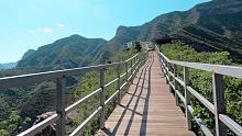 免费景点，原生态爬山＋木栈道登山步道，北京爬山-峪壶峰（下）