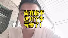 南充新手买牛不懂被坑惨了，买的11个牛大部分都是齐口的老母牛