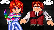 VIREI O CHUCKY NO ROBLOX (Survive the Killer)