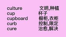 大学英语四级考试单词表Unit13