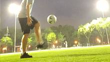 # 精 神 小 伙，练 习 颠 球 #【第六天】换了新球鞋