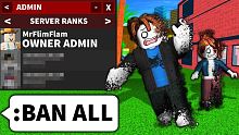 This Roblox game accidentally gave me admin comman