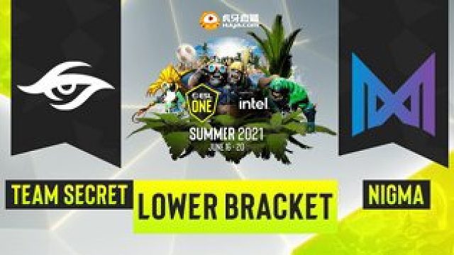 Secret vs Nigma - 3 ESL One Summer 败者组
